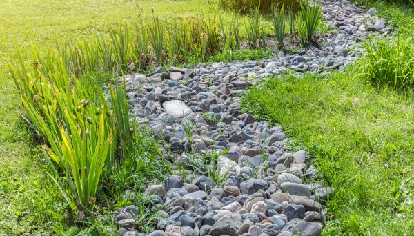 River Rock Garden Installation in Vancouver